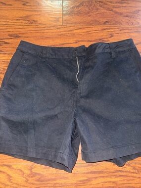 Banana Republic Women’s   Navy Flat-Front Shorts